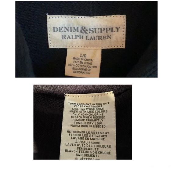 Ralph Lauren Denim and Supply Long Military Officer's Coat Sz:L - Picture 10 of 14